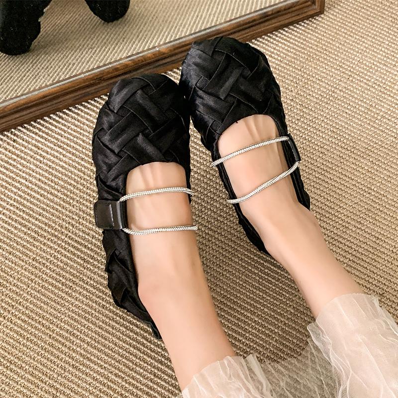 Flats Women Loafers Shoes Casual Walking Shoes Cozy Woman Sandals Summer Trend 2025 Designer Dress Lolita New Female Zapatillas