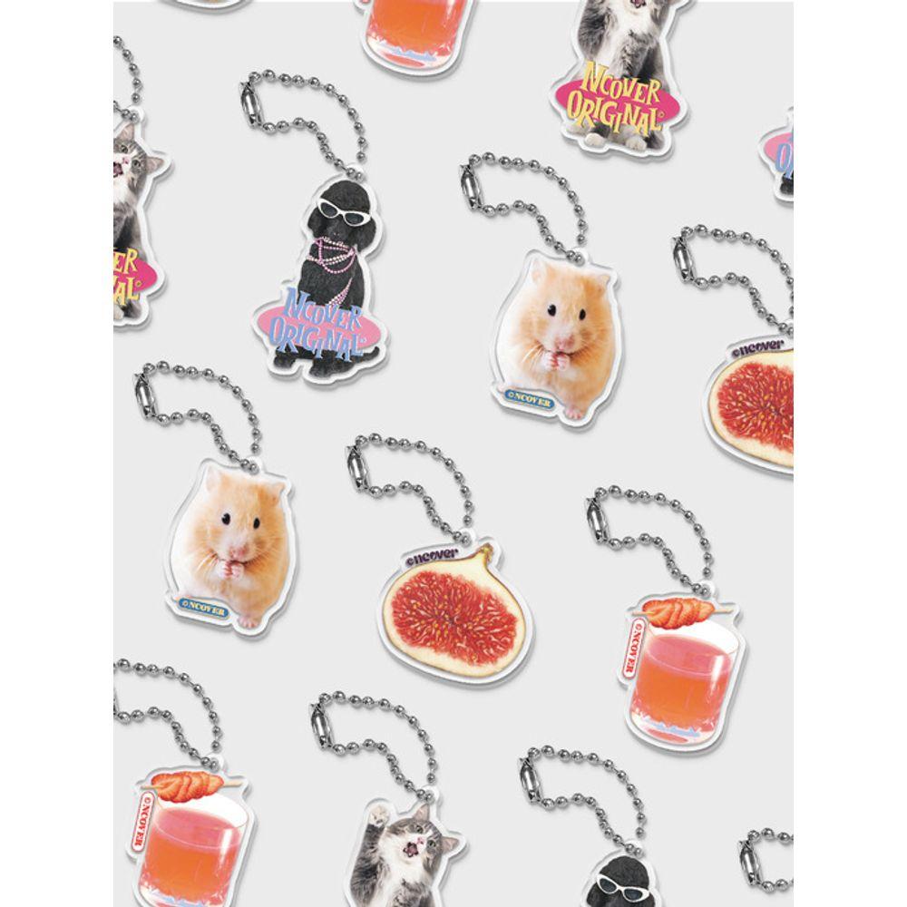 

NCOVER ACTUAL IMAGE key ring LUXURY DOG (Keyring)_FREE