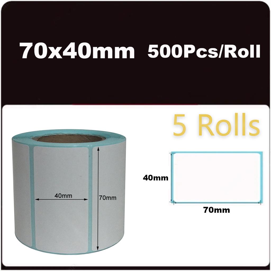 Thermosensitive Paper Can Be Pasted With Label Paper 40 * 30 Rectangular Fruit Stickers, Price Labels, Barcode Printing Paper