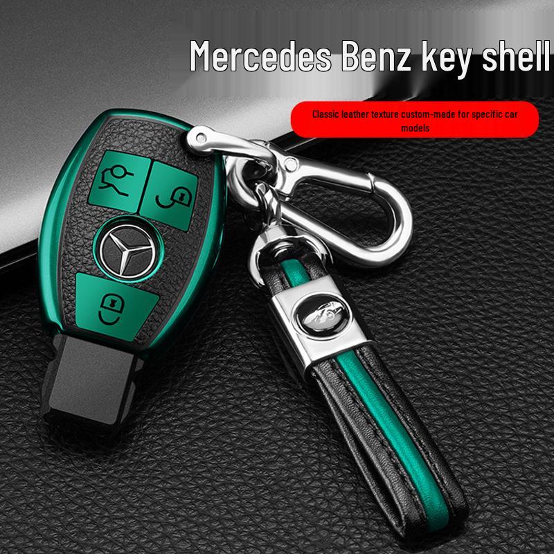 Mercedes Key Case Cover for GLC260L, E-Class E260L, C200L, GLE320, GLA200, S-Class, Viano