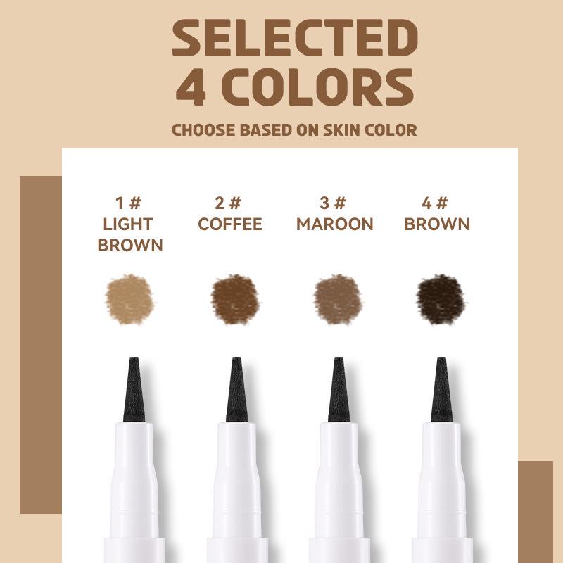Freckle Pen Natural Rich Waterproof Long-Lasting Eyeliner with Ultra-Fine Soft Bristles, Easy to Apply and Smudge-Resistant.