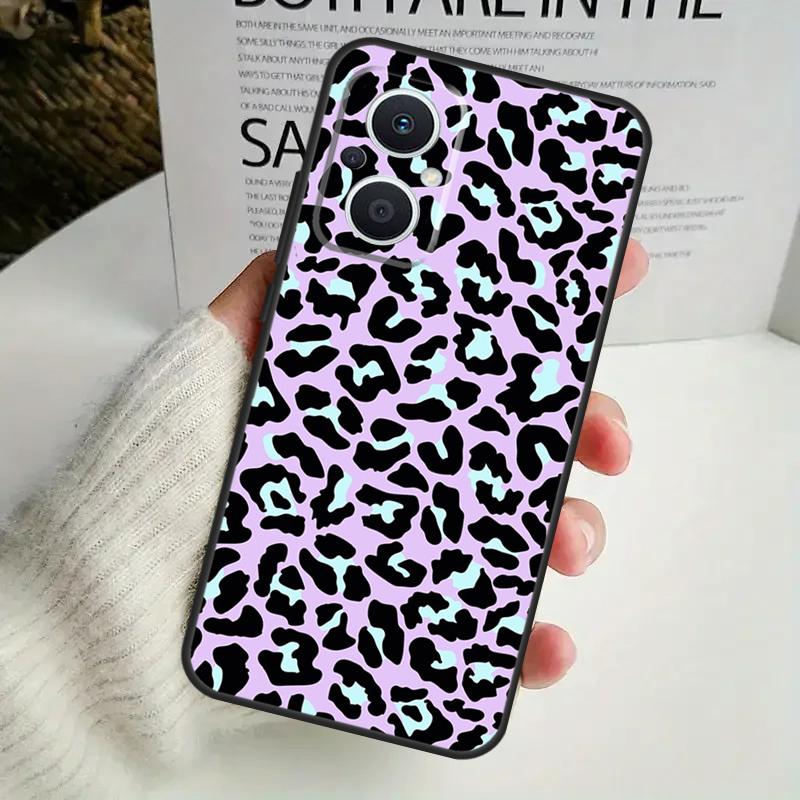 African Leopard Print Case For OPPO Reno 8 7 6 5 4 Lite 8T 5Z 4Z 10 11F OPPO Find X5 X6 Pro X2 Neo X3 Lite Cover