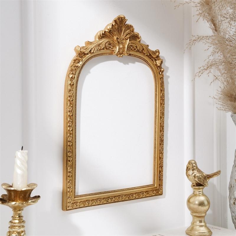 Antique Ornate Oval Photo Frame for Wall Mounting Retro Picture Frame,Decorative Photo Frame Wall Decors for Offfice Home Decors