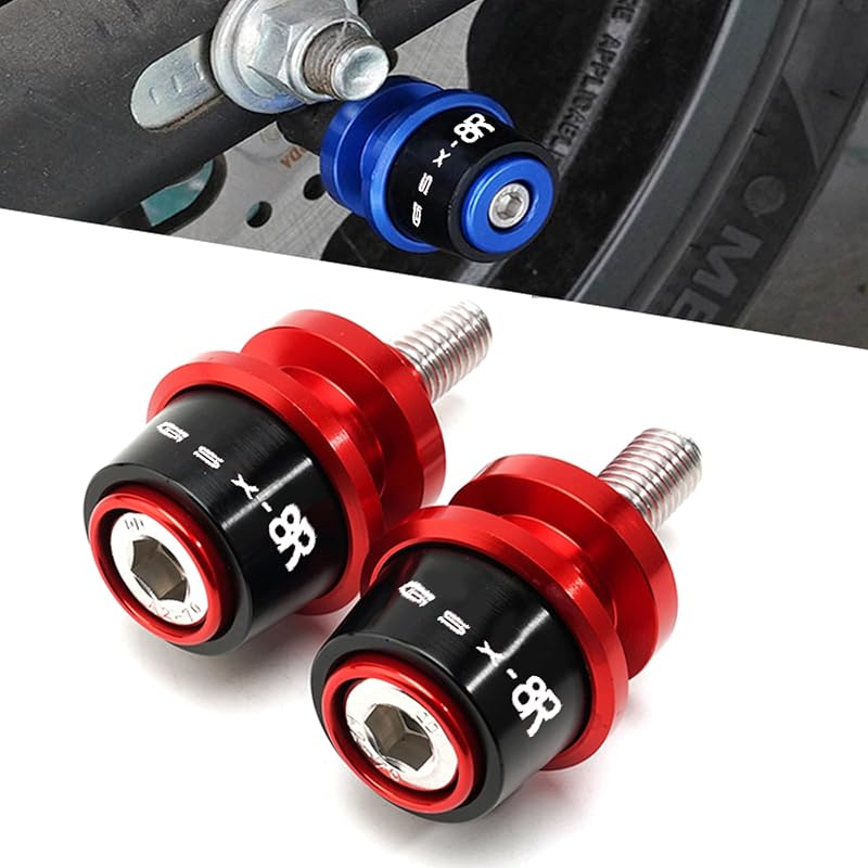 ДЛЯ GSX-8R gsx8r 2024 аксессуары для мотоциклов слайдер маятникового рычага кронштейн маятникового рычага винт слайдер защиты маятникового рычага ЧПУ кронштейн маятникового рычага винт слайдер красный