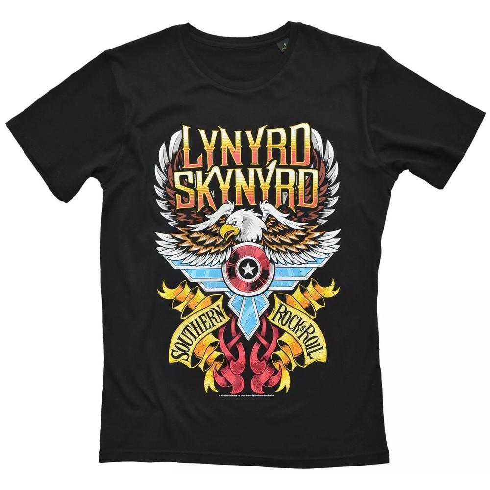 

Lynyrd Skynyrd T-Shirt Southern Rock Official New Black XL