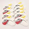 9Pcs Lightweight Waterproof Faux Leather Golf Club Covers Shark Shape Golf Iron Head