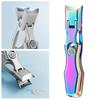 Large Opening Opening Nail Clippers Stainless Steel Nail Cutter with Nail File Toenail Cutter Nail Cutters for Elderly Adult