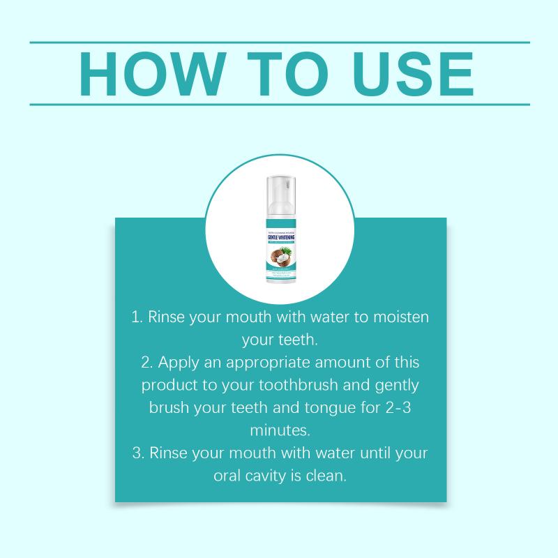 Bee Venom Tooth Cleaning Mousse Gently Cleanses And Cares For Bright Teeth. Press-Type Design Oral Daily Care Toothpaste