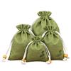 Custom Cotton Linen Drawstring Pouch: Small Cup, Jewelry, Storage, Brocade, Cultural Relic, or Bead Tray Bag