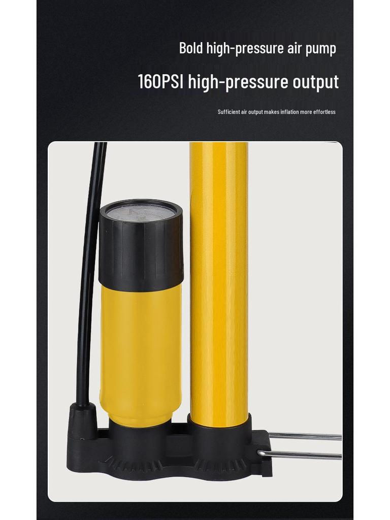 Jingding Portable Electric High-Pressure Pump for Bicycles and Cars