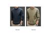 Men's 2025 Winter Wool Sweater: Fashionable Korean Style, Loose Fit, Thickened Round Neck for Middle-Aged and Young Men.