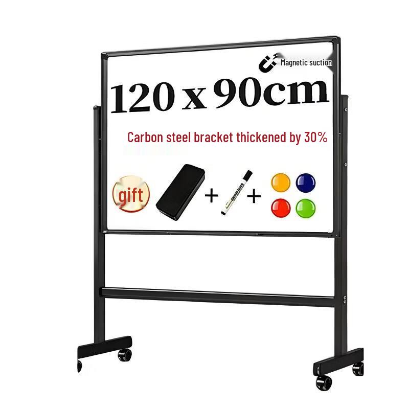 Deli 120x90cm Whiteboard with Stand