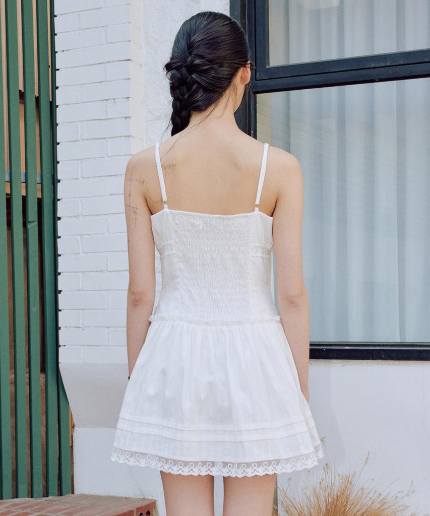 ZEROPLANET Lucia Sleeveless Mini Dress [White]
