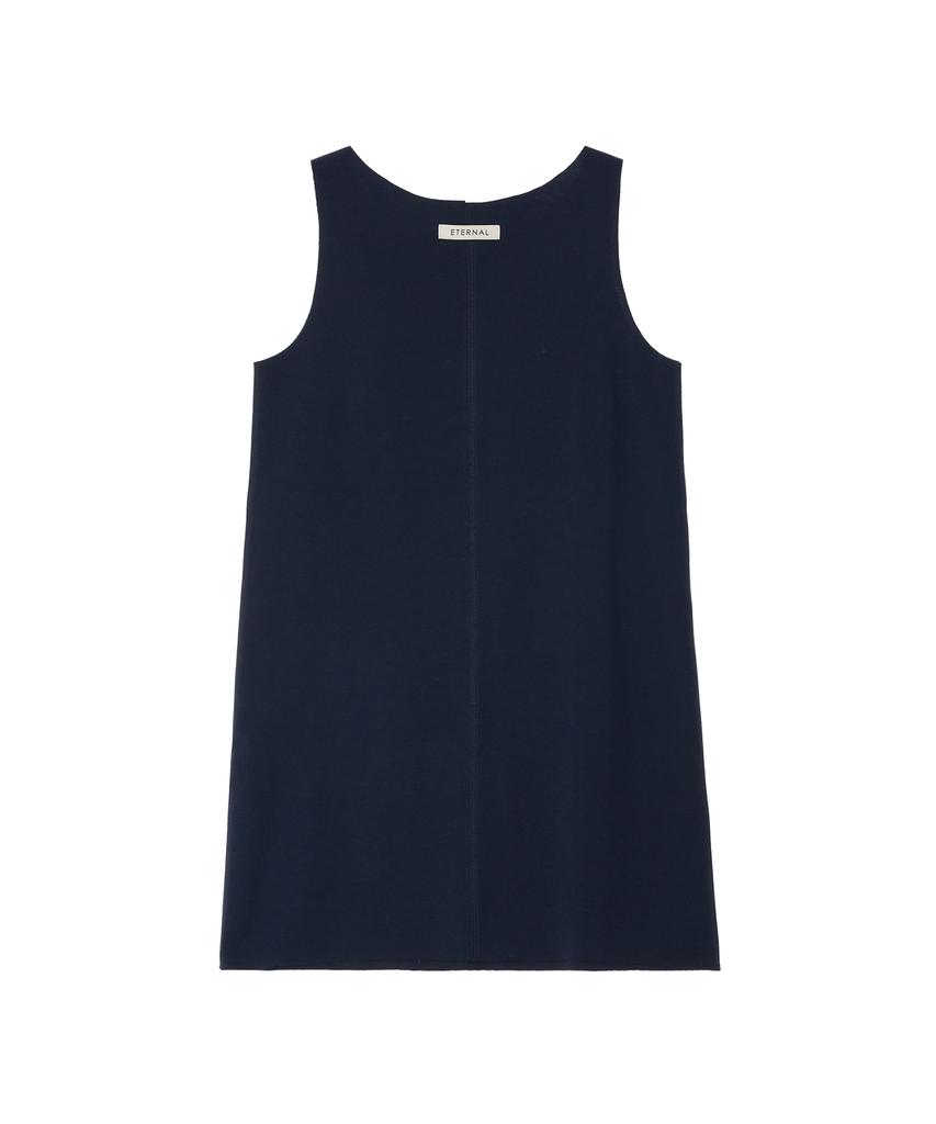 Iteoneolmomeonteu Sleeveless Mini Dress - Navy