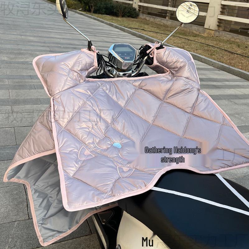 Four Seasons Universal Medium Thick Electric Vehicle Sunshade: Summer Sun Protection, Waterproof, Thin Style for Electric Vehicles and Motorcycles.