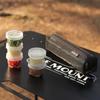 Camping Spice Kit with 5 Seasoning Bottles Portable Travel Spice Container Bag Seasoning Storage Bag for Picnic Cooking Barbecue