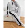Women's European Style Explosive Street Casual Suit, Women's Autumn New Style, High-end Design, Hoodie, Wide Leg Pants Two-piece Set