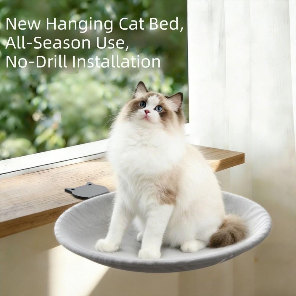 Removable Cover Cat Desk Bed Breathable Kitten Table Bed Universal Cat Perch Indoor Use
