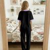 Infant Baby Girls Boys Loose Print T-shirt+Pants Print Outfits Set