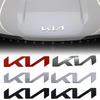 Metall Auto Fronthaube Heck Emblem Abzeichen Aufkleber für Logo K5 K3 K7 Sportage 4 Rio 3 KX3 Picanto Ceed Soul Forte Optima Stinger