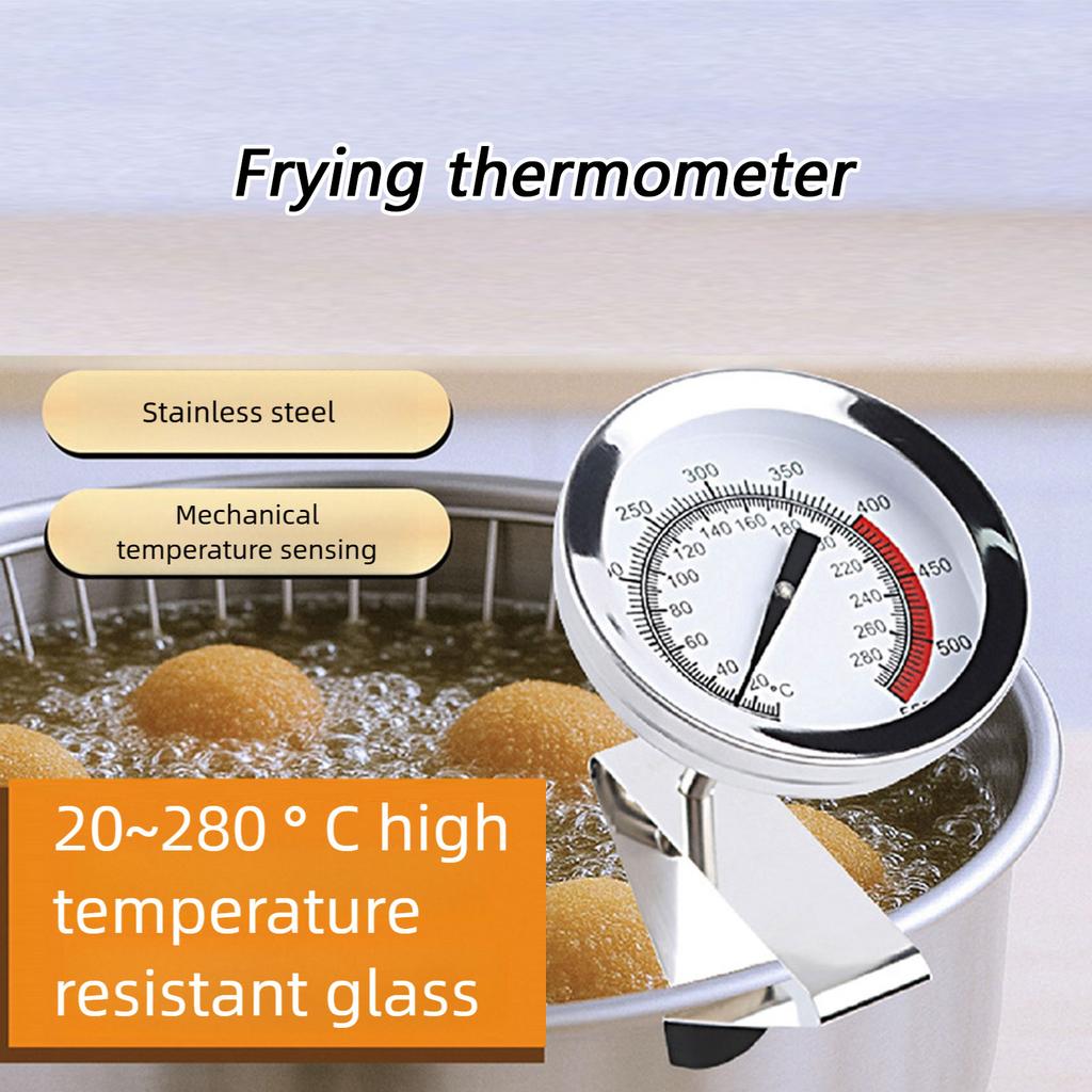 Large Dials Kitchen Cooking Oven Thermometers, 2Inch Dials, Stainless Steel Kitchen Cooking Thermometers