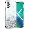 Case for Samsung Galaxy A32 5G, Glittery, transparent