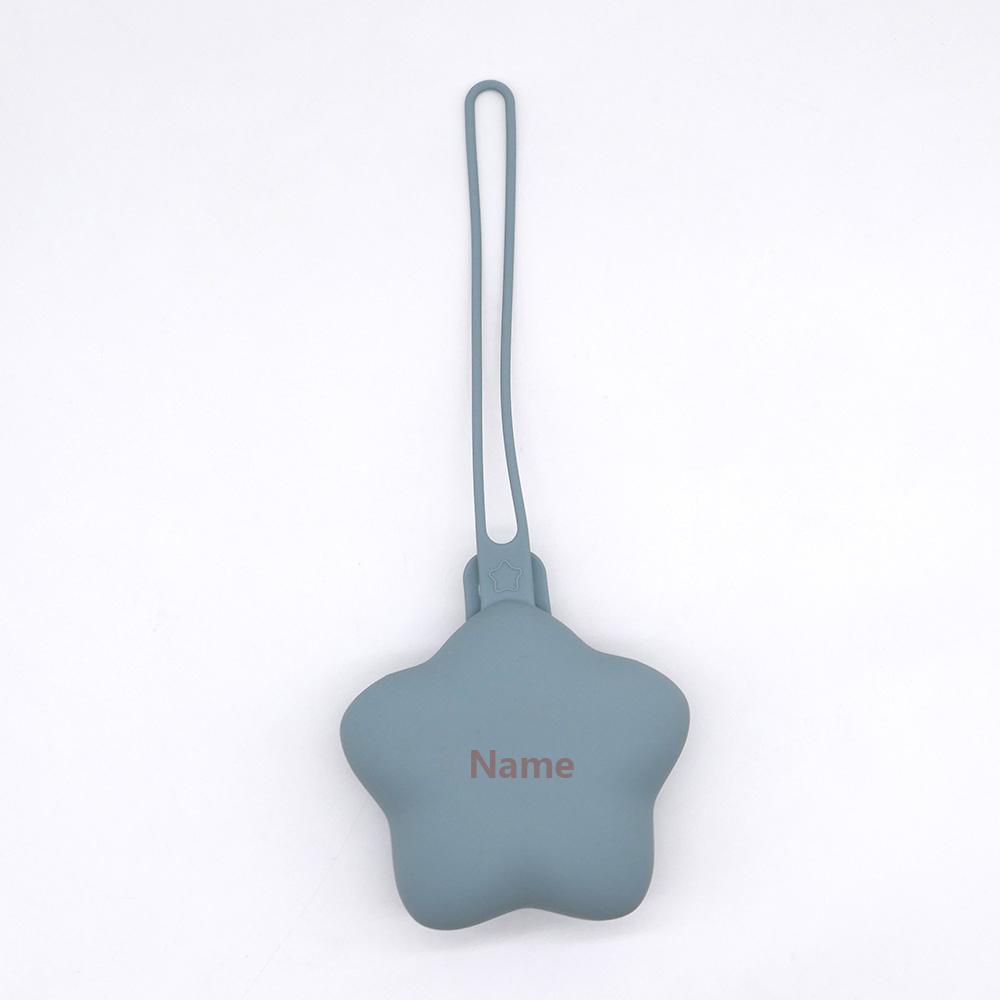 Free Name Printing Surprise Gift Baby Storage Box Pacifier Case Silicone Bag More Thoughtful and Unique