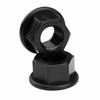 Nylon Hex Flange Nut with Washer, Insulation, Anti-Loosening Adhesive (M3-M12)