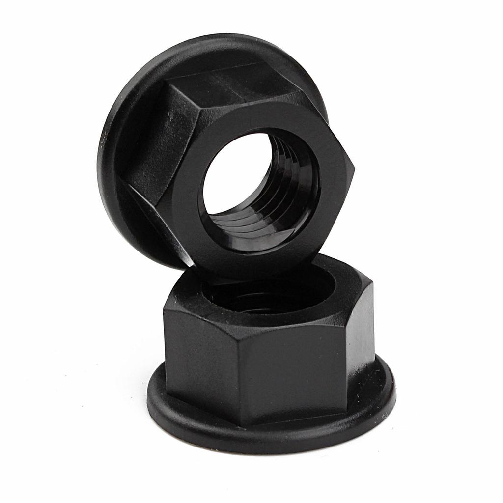 Nylon Hex Flange Nut with Washer, Insulation, Anti-Loosening Adhesive (M3-M12)
