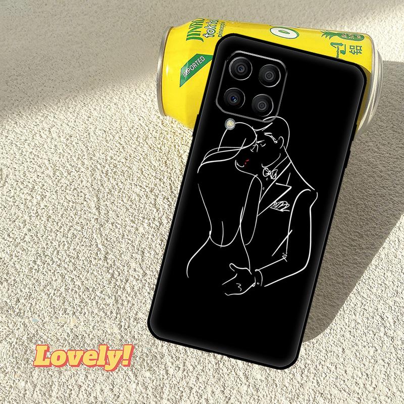 

Sexy Line Minimalist Style Case For Samsung Galaxy M56 M06 M12 M32 M52 M35 M55 M15 M11 M13 M14 M16 M36 M31 M53 M34 M54 Samsung M22