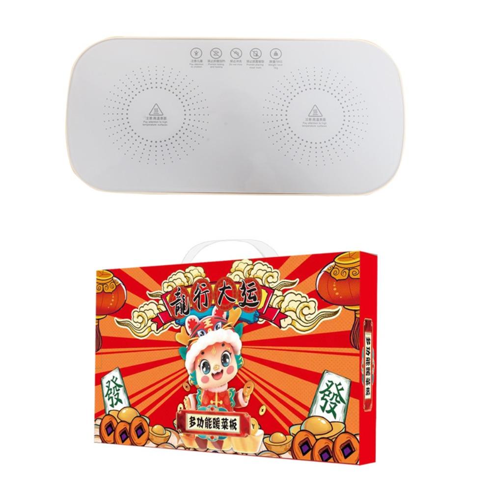 

Быстроразогреваемая плита для подогрева пищи Долговечный нагревательный лоток Электрический подогреваемый лоток для подогрева пищи Подогреваемая плита