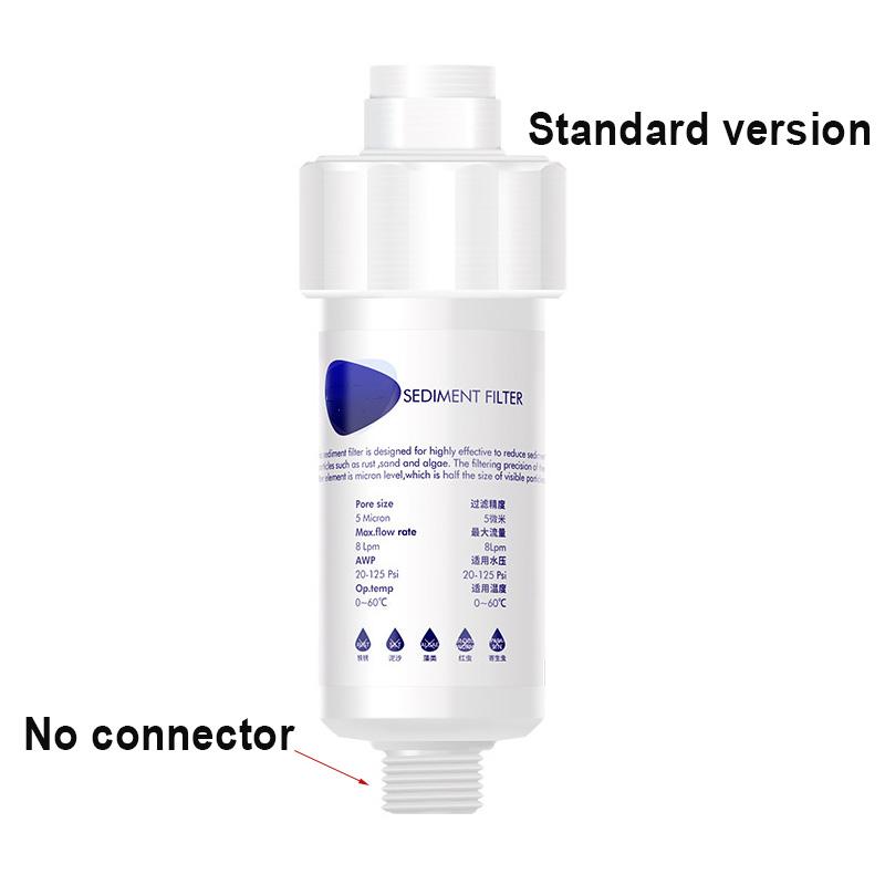 Water Filter Purifier Shower Washing Machine Filter Under Sink Water Filtration System Tap Water Pre-chlorine Removal Filter