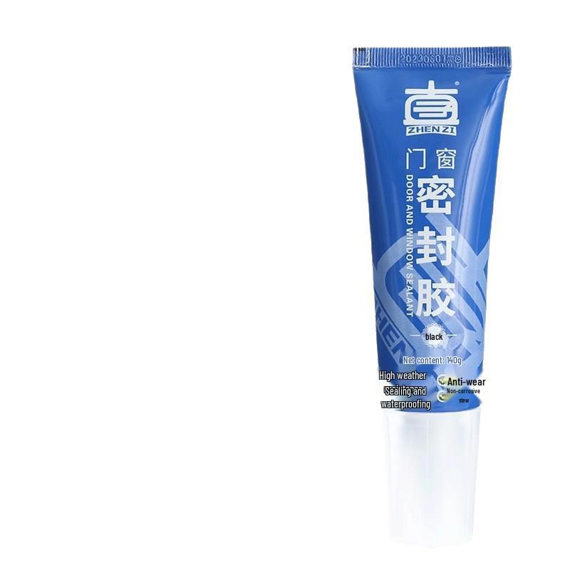 Nabídka pro nováčky: Černé vodotěsné skleněné lepidlo tmel pro dveře a okna