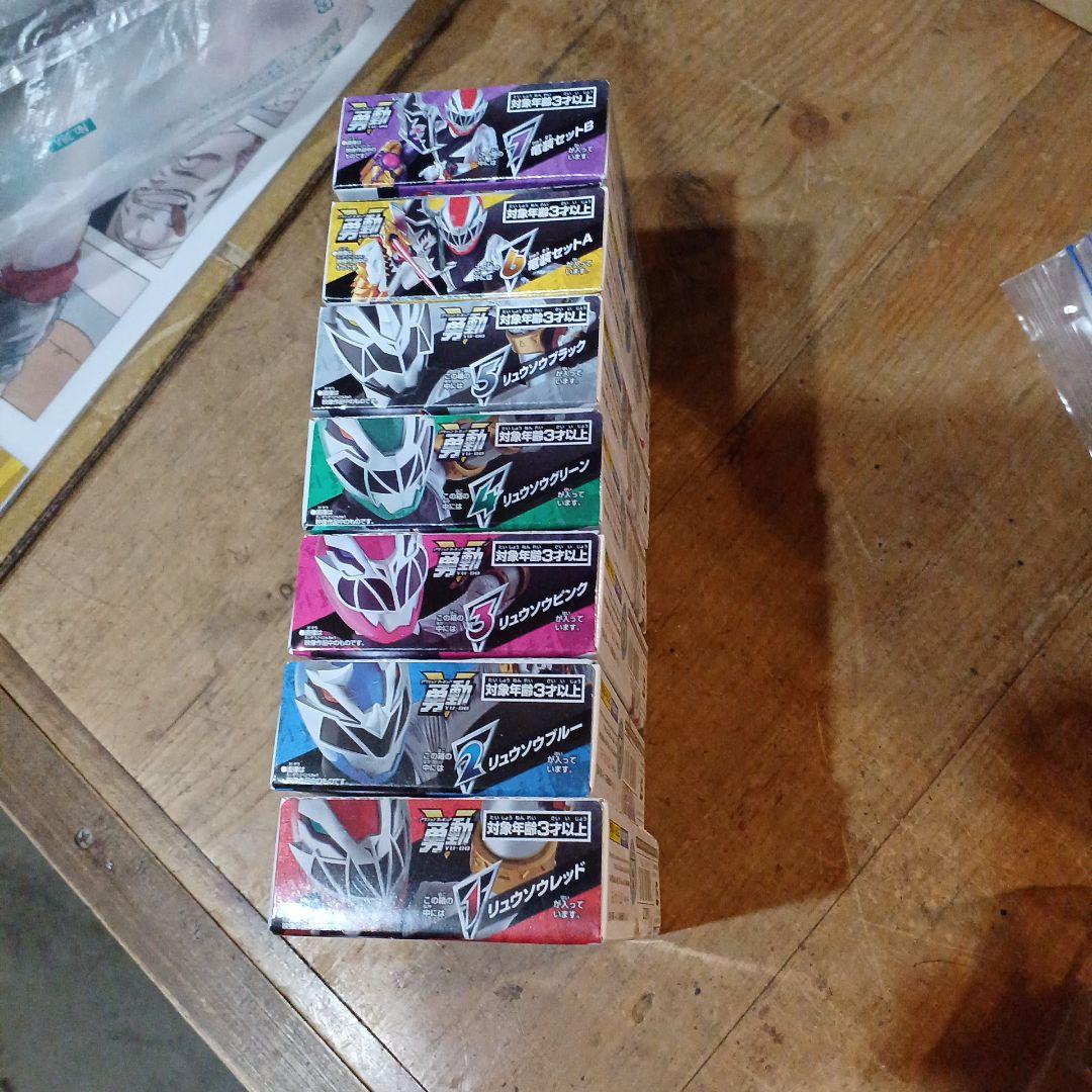 

[Б/У] Фигурки Рюсоулджера 7 коробок