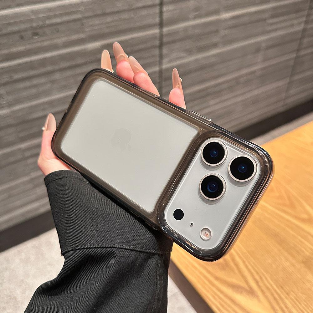 Luxury Silicone Transparent Shockproof Case For iPhone17 Pro Max 17 Pro 17 Air Clear  Protection Acrylic Cover