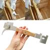 Bee Hive Tool,Multifunctional Beehive Tools,Beehive Scraper Tool with Wooden Handle for Beekeeper