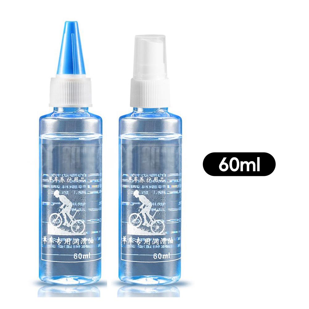 1 STÜCK 60ML Fahrradketten-Schmieröl Rostschutz Verschleißschutz Geräuschreduzierung und Staubdicht Kettenpflegeöl