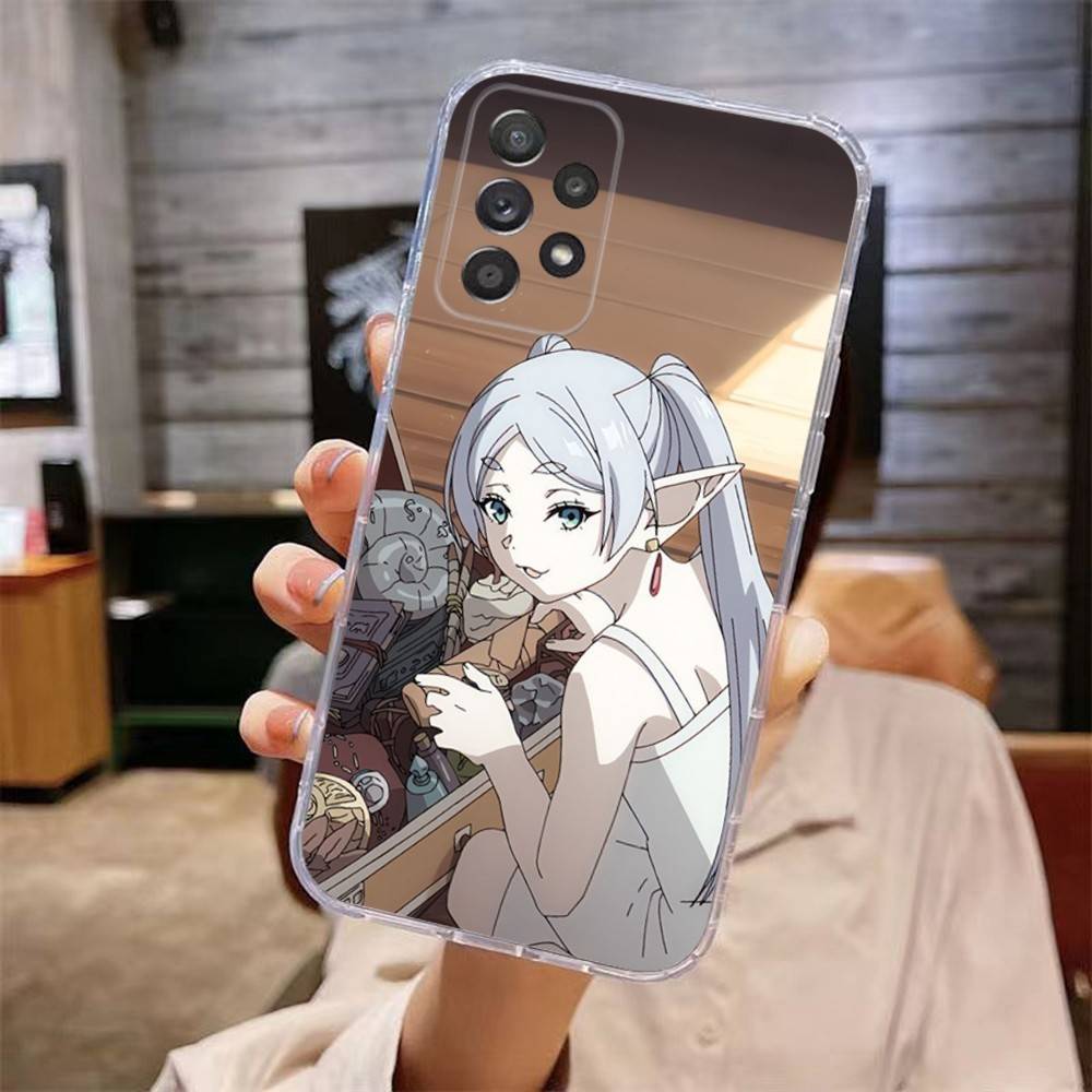 

S-Sousou No F-Frieren Phone Case For Samsung Galaxy A,71,70,52,51,40,31,50,50S,30S,21S,12,10,Note20ultra Transparent Cover samsunga12