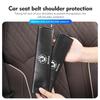 AAABT1 Carbon Fibe Car Seat Belt Pads Shoulder Cover Auto Accessories For Skoda Octavia Superb RAPID FABIA KAMIQ KAROQ KODIAQ YETI
