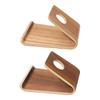 Schreibtisch-Handyhalter Passt für alle Smartphones Holz Home-Office-Nutzung Universeller Kompakter Handy-Ständer Handy-Halterung Dock Handy-Ständer