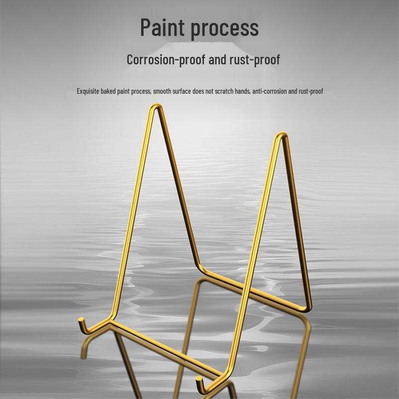 Vertical Glass Photo Frame Stand for Desk and Floor