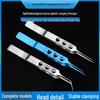 Ophthalmic Surgical Forceps: Stainless Steel & Titanium Alloy, Fine & Toothed Platform Designs