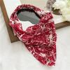 Bohemia Women Bandana Hair Scarf Summer Vintage Printted Chiffon Head Scarf Elastic Hair Bands Headwear Turban Femme