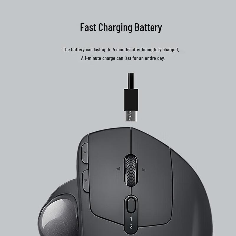 Logitech Master Series MX ERGO Wireless Trackball Mouse