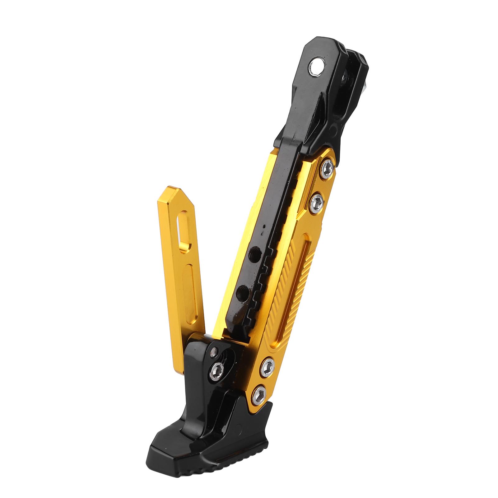 

Регулируемая мотоциклетная подножка из алюминиевого сплава с ЧПУ, боковая подставка, ножка, универсальные мотоциклетные запчасти