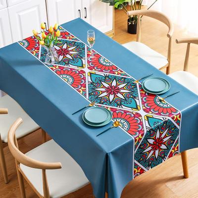 Nordic Exotic Tablecloth Waterproof And Oil-Proof Rectangular Tablecloth Wind Dining Table Cloth Pvc Coffee Table Cloth