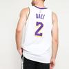 Nike NBA Basketball Jersey/Vest Los Angeles Lakers Lonzo Ball 2 White Men's AA7101-100