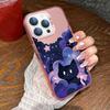 Cute Cartoon Cat Case for iPhone 17 Air 16e 14 15 16 Plus 11 12 13 Pro Max Soft Shell