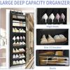 8-Tier Over-the-Door Shoe Organizer for Clothes And Crafts