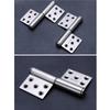 Door Connector Drawer 5 Mounting Holes Durable Furniture Bookcase Window Cabinet Office Hotel Door Window Accessories
